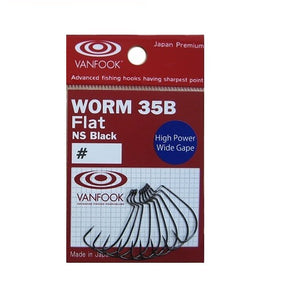 Vanfook Worm 35BF Black & 55B