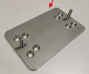 Z-bait Transducerstang / Live transducer bevestiging