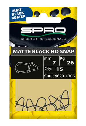 Matte Black HD Snap
