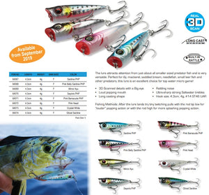 3d Minnow Popper