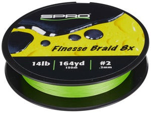 Finesse Braid 8x Lime Green
