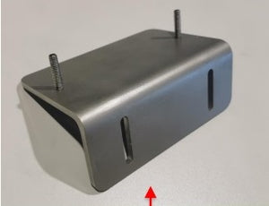 Z-bait Transducerstang / Live transducer bevestiging