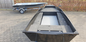 Motocraft Angler 470 + trailer + Honda 40pk  Demo boot aanbieding