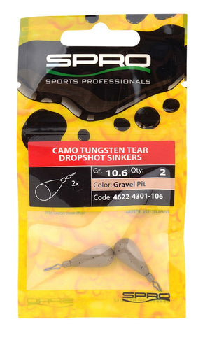 Tungsten Tear Drop Weights
