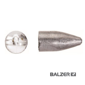 Bullet sinkers with beads