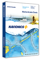 Navionics waterkaarten